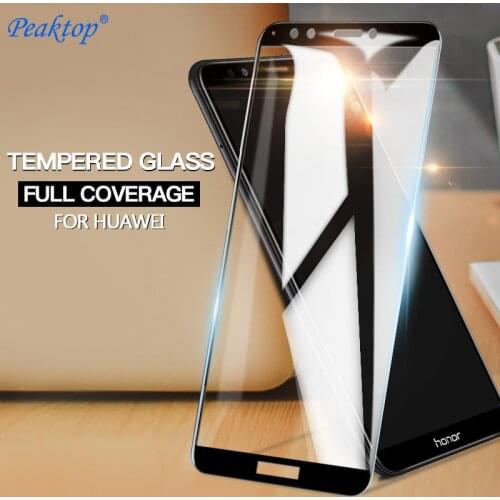 9H Protective Tempered Glass For Huawei P9 Lite P10 Plus Full Cover Screen Protector For Huawei Honor 9 Lite V9 V10 Glass Film