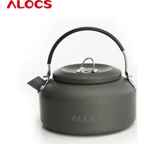 1.4L Alocs Aluminum CW-K03 Outdoor Kettle Camping Picnic Water Teapot Coffee Pot