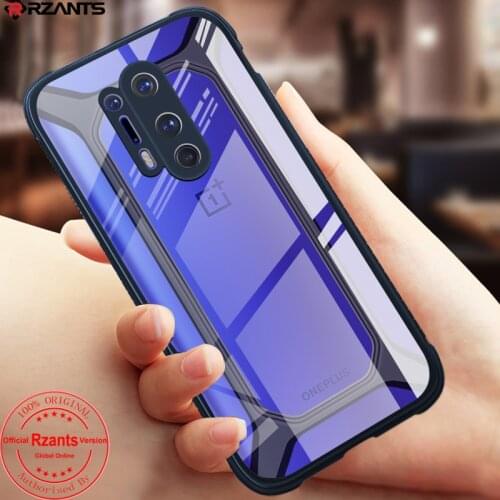 Rzants For OnePlus 8 8T Pro OnePlus 7 7T 7 Pro OnePlus 9 9 Pro Case Hard Shockproof Slim Crystal Clear Cover funda Casing
