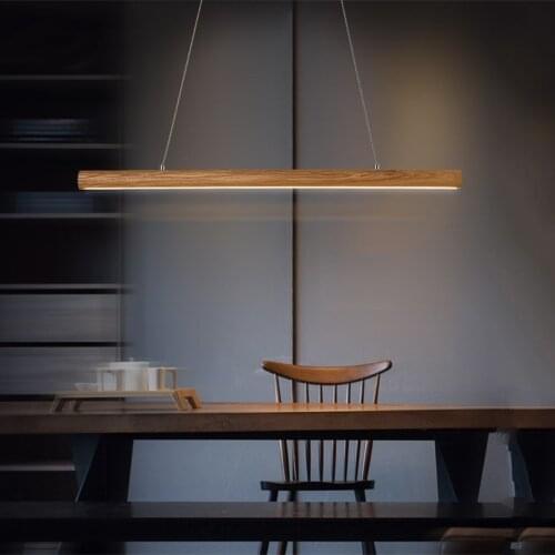 Wooden Office Pendant Light Nordic Dining Room Lights Led Art Deco Dining Table Lamp Kitchen Hanging Lamps Home Decor Wood Light