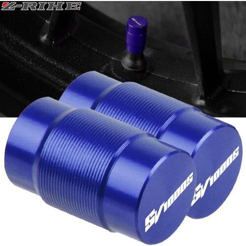 For SUZUKI SV1000S SV 1000S SV1000 S 2002-2006 Motorcycle Accessories Wheel Tire Valve caps CNC Aluminum Airtight cover SV1000S