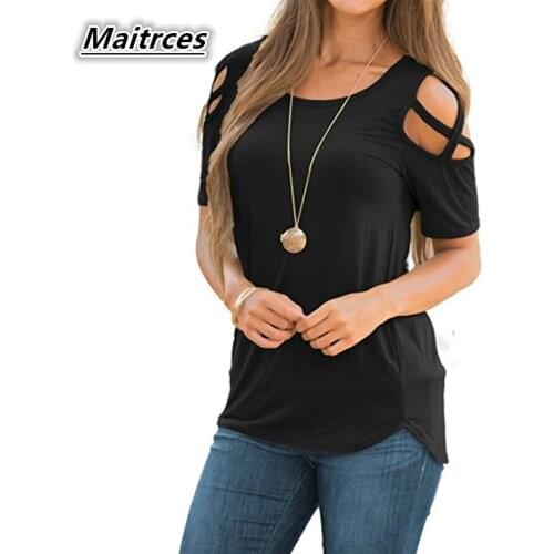2018 Summer T Shirt Large Sizes Women T-shirt O-Neck Short Sleeve Rounded Hem Long tees Casual Tops female Tunic TX022
