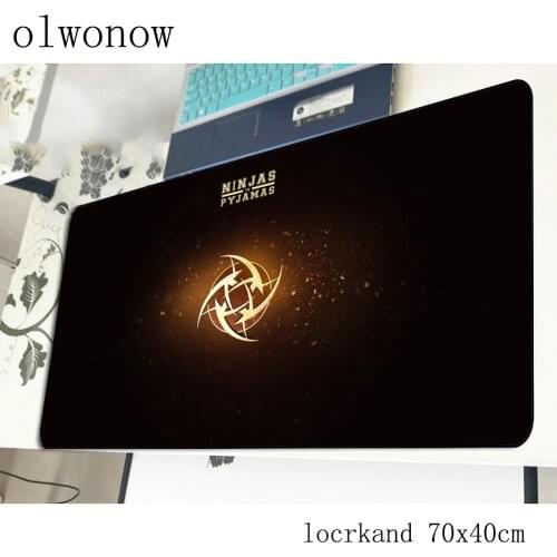 Ninjas in pyjamas mouse pad gamer Popular 700x400x2mm notbook mouse mat gaming mousepad Mass pattern pad mouse PC desk padmouse