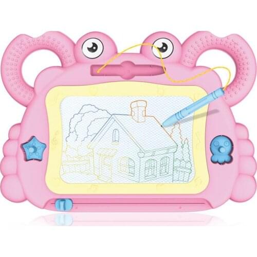 Montessori Toys Kids Magnetic Drawing Board Erasable Colorful Sketch Board With Pen Educational Toys Drawing set For Children