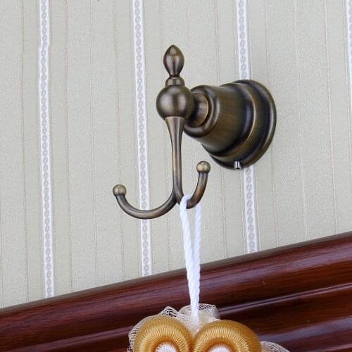 Antique Art Coat Hook Single Towel/Robe Clothes Hook for Bath Kitchen Garage Heavy Duty Contemporary Hotel Style Wall Mounted