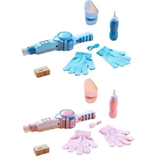 New Smoke Magic Bubble Machine Pink Bluer For Kids Gifts Wedding Supplies Automatic Bubble Blower Maker Gun Kids Outdoor Toys