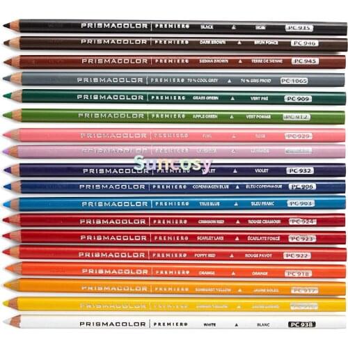 Original Prismacolor Premier Oily Colored Pencils,Sanford Prismacolor Single Color Pencils,PC901 PC927 PC935 PC938 PC939 PC946