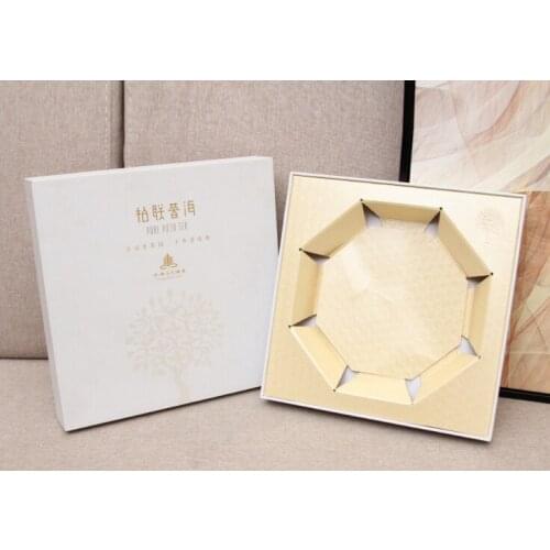 Custom Printed Magnetic Flat Pack Black Gift Box ---DH11470