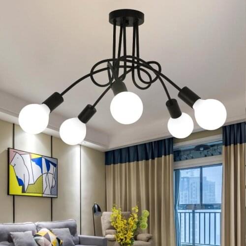 Ceiling Lights Simple American restaurant Nordic living room bedroom Lighting fixtures