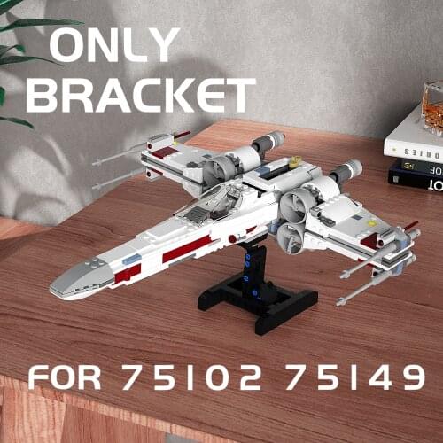 MOC Stand (Only Bracket) for The Space Wars Resistance X-wing Fighter 75149 Display Stand Building Blocks Bricks DIY Toys