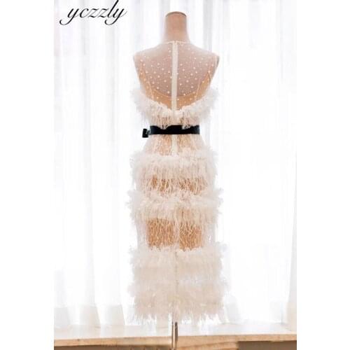 Yczzly Women's Evening Dresses Below The Knee