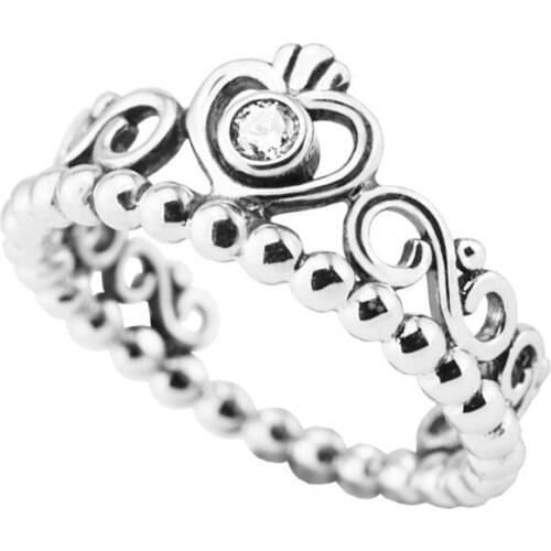 Ring My princess Silver Rings For Women Men Anel Feminino 100% 925 Jewelry Sterling Silver Anillos Wedding