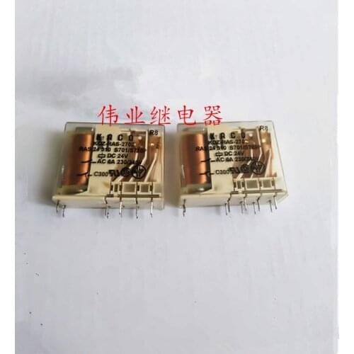 1pcs Off-the-Shelf KOZ-RAS-2702 24VDC Safety Relay 10 Feet 3 Open Socket 1 Closed