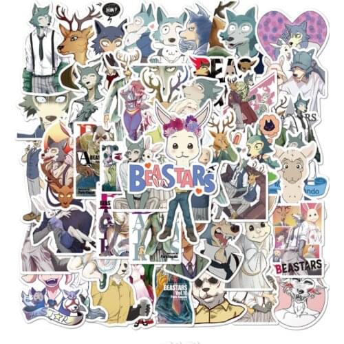 10/30/50Pcs/Set Animal Rhapsody Graffiti Waterproof Skateboard Travel Suitcase Phone Laptop Luggage Stickers Kids Girl Toys