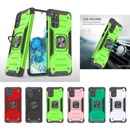 Car Magnet Armor Case For Samsung Galaxy S21 S20 Plus A01 A11 A21 A31 A41 A51 A71 5G A21S A81 A91 A10 A20 A30 A50 A70 Cover