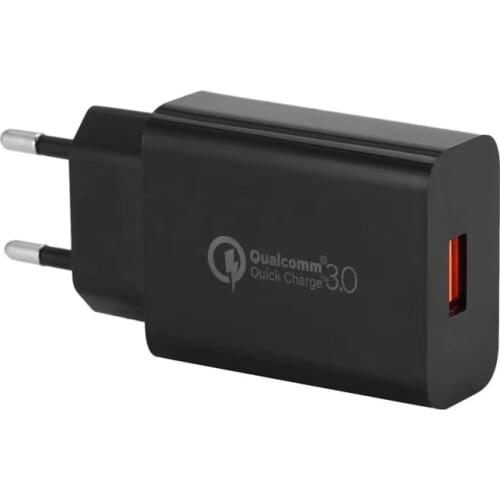 18W QC3.0 Fast Charger for iPhone 12 11 Pro iPad Samsung Smart Phone USB Quick Charge Adapter Mobile Phone Charger Adapter