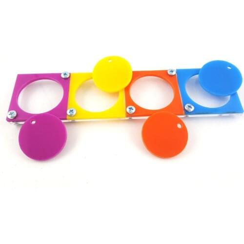 LHXMAS PET TOYS Cognitive Interactive Toys Training toys Parrot toys Acrylic Toy bird