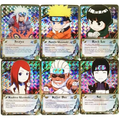 35pcs/set NARUTO English Q Toys Hobbies Hobby Collectibles Game Collection Anime Cards
