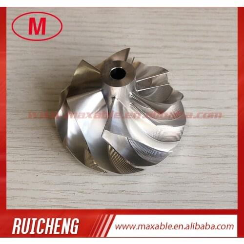 GT35 46.00/63.02mm 6+6 blades turbo billet/milling/aluminum 2618 compressor wheel