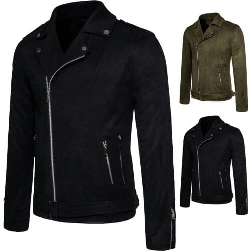 Mens Jacket Coat Long Sleeve Zipper Turn Down Collar Solid Color Cardigan Jacket with Belt Casual Surplice Tops