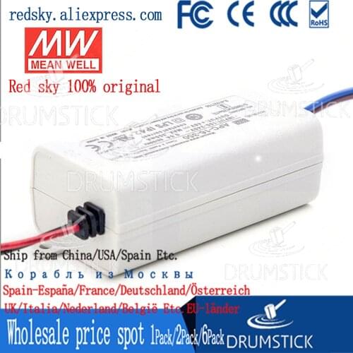 Kindly MEAN WELL 6Pack APC-16-350 48V 350mA meanwell APC-16 48V 16.8W Single Output LED Switching Power Supply