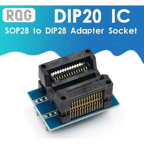 SOP28 to DIP28 Adapter Socket Wide 300mil IC SOIC28 to DIP28 SOP16 to DIP16 SOP20 to DIP20 IC programmer socket adapter