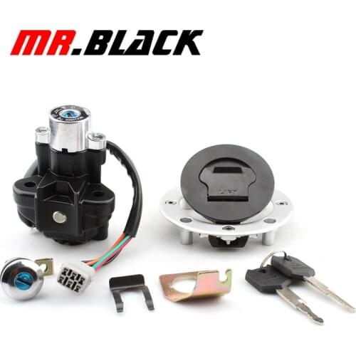 Ignition Switch Fuel Gas Cap Lock Key Set For GSXR600 GSXR750 GSXR1000 GSXR GSX-R 600 750 1000 1100 Motorcycle Accessories