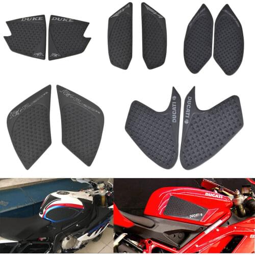S1000RR R1200RR RC200 RC390 RSV4 696 795 796 1100 1100S 848 1098 Motorcycle Tank Traction Pad Protective Side Pads Gas Pad Knee