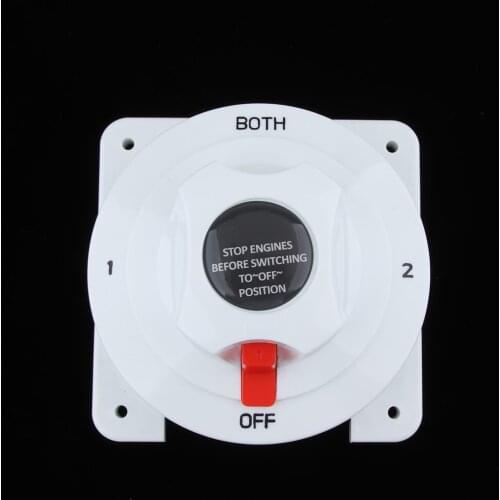 Marine Dual Battery Selector Switch for Boat RV Motor Replacement