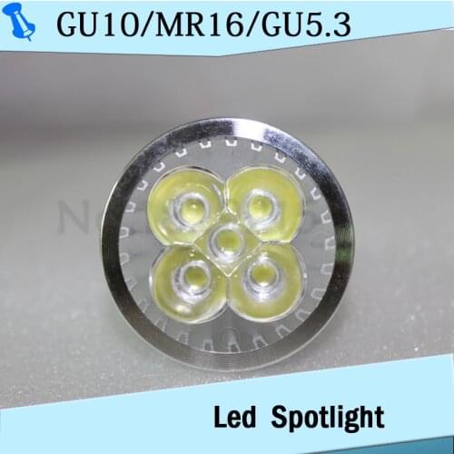 Super Quality 9W 12W 15W 85-265V Gu10 E27 E14 GU5.3 Dimmable LED Spotlight Lamp MR16 LED Light Bulb Free Shipping