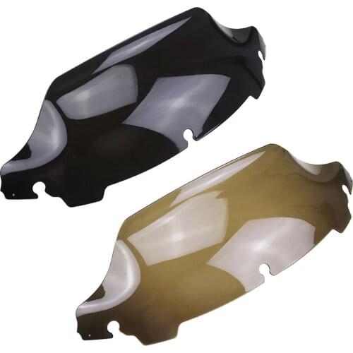 Motorcycle 6.8" Wave Windshield Windscreen Wind Deflector For Harley Touring Street Electra Glide Ultra Limited FLHX 2014-2020