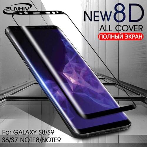 Protective glass on for samsung note 8 9 tempered film for samsung galaxy s9 plus s8 s7 edge phone screen protector smartphone