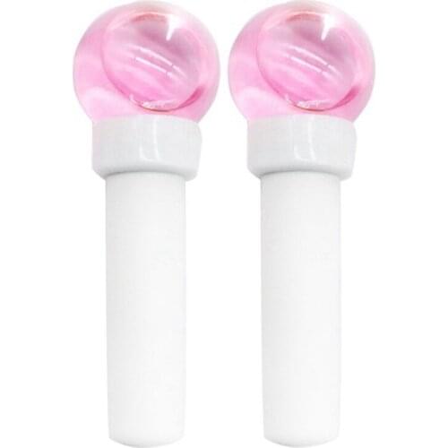 1 Pair Facial Ice Globe Facial Roller for Cold or Hot Skin Massagers for Face and Eye Rollers Face Lift Devices