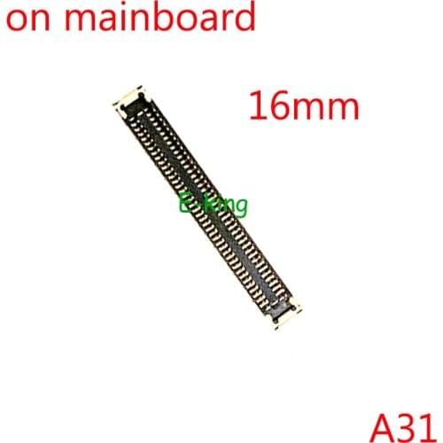 2pcs For Samsung Galaxy A31 LCD Display FPC Connector USB Charger Charging Contact on Board Flex