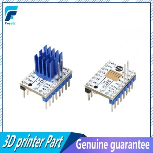 2pcs TMC S2225 V1.1 Stepping Motor Driver Stepsticks Mute Driver 256 Microsteps Current 2A UART Replace TMC2208 TMC2209 TMC2225