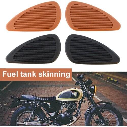 2pcs Motorcycle Fuel Tank Pad Universal Fuel Tank Grips Side Stickers Knee Grips Protector Motorcycle Accessories