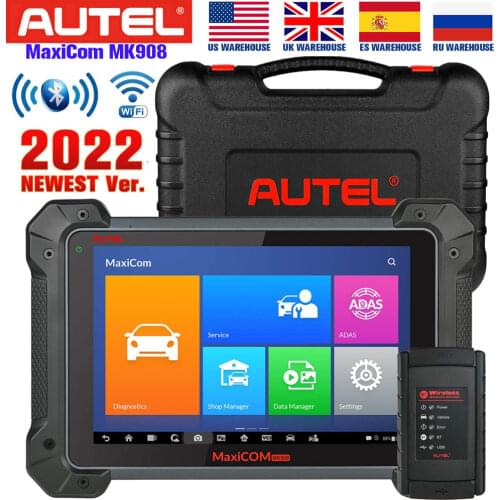 Autel MK908 MS906BT OBD2 Auto Diagnostic Tool Scanners ECU Coding ABS SRS EPB
