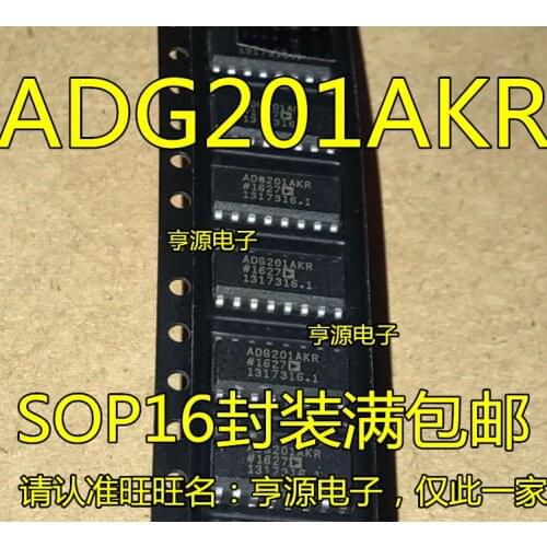 5pcs ADG201 ADG201AKR ADG201AKRZ IC SOP16