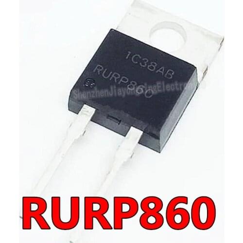 5pcs/lot RURP860 TO-220 8A 600V fast recovery diode new