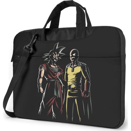 Design Anime Laptop Messenger 13/14/15.6 inch Notebook Shoulder Bag Men Boys Cartoon Computer Handbag for School Office Travel