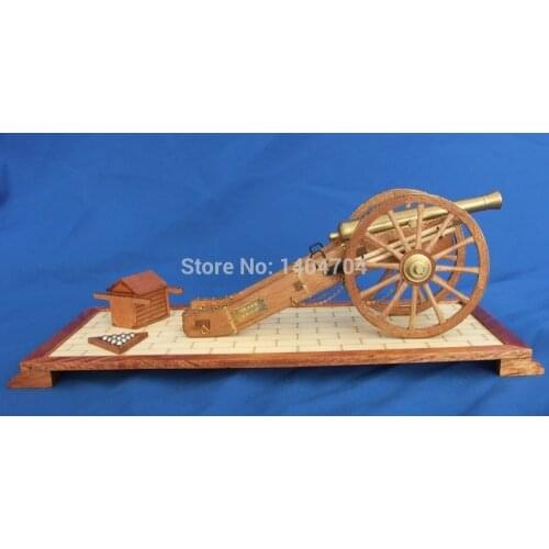 Classic DIY model cannon assemble kits 1792 Napoleonic Era12 pounds field guns model