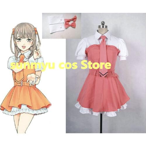 Oshi ga Budoukan Ittekuretara Shinu ichinoi mana Cosplay Costume Size customizable Halloween