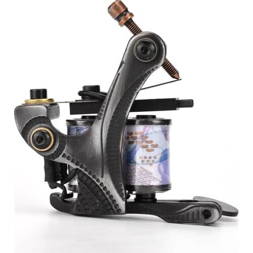 10 Wrap Coil Machine Shader Tattoo Machine Gun for Permanent Makeup