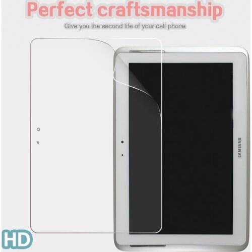 Front Super HD Clear Film For Samsung Galaxy Note 10.1 N8000 10.1" Table LCD Screen Protector Glossy Universal Protective Cover