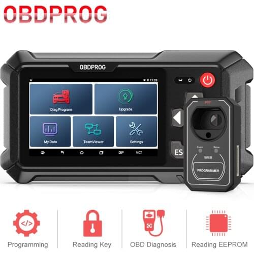 OBDPROG 501 Car Key Programmer Professional Wifi Remote Code Reader OBD2 Car Master Immobilizer Pin Code IMMO Diagnostic Tools
