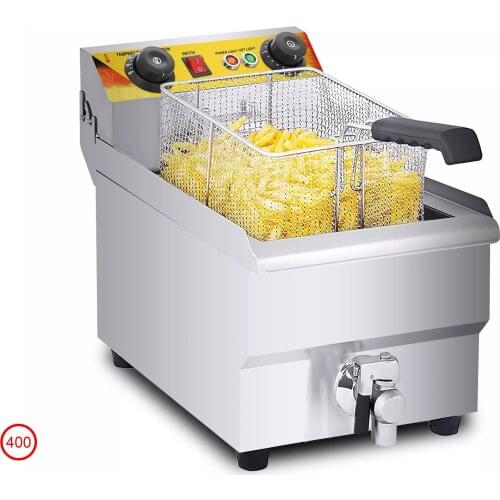 Commercial electric mini fryer 17 L potato chips deep fryer for sale