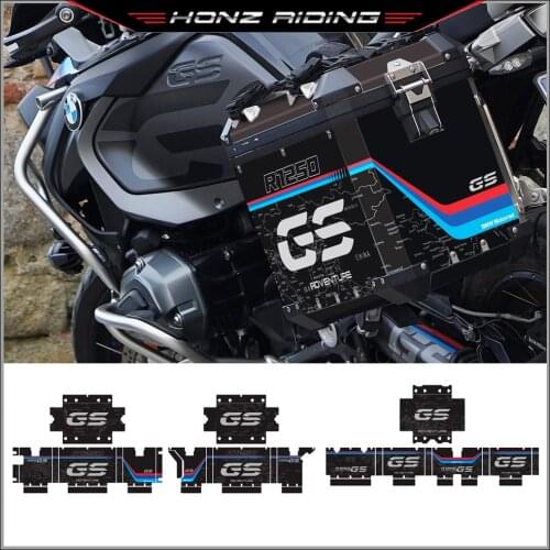 R1250GS ADV R1200GS ADV 3 X Adventure Protector Cover Sticker Decal Set Suitable for BMW Aluminum BOX 1 Set