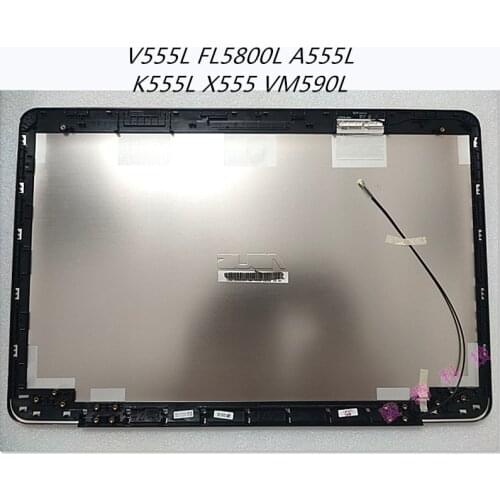 Laptop LCD Back Cover Top Case For Asus V555L FL5800L A555L K555L X555 VM590L Hinge Cover Hinge Cap