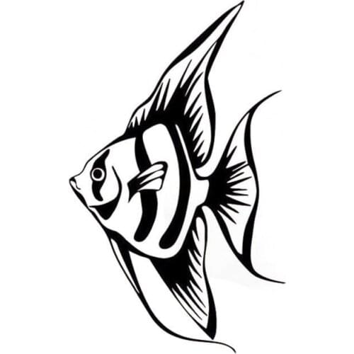 Lovely Ocean Fish Vinyl Decal Car Styling Body Decoration Stickers Accessories Good Quality Waterproof Sun Protection Anti-UV