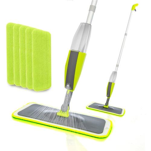 Spray Magic Automatic Spin Mop with Microfiber Wet And Dry for Universal in many types of floors Floor Cleaning Microfiber Mop